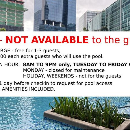 Uptown Parksuites Apartments Tower 2 Bgc By Ph Staycation Manila Exteriör bild